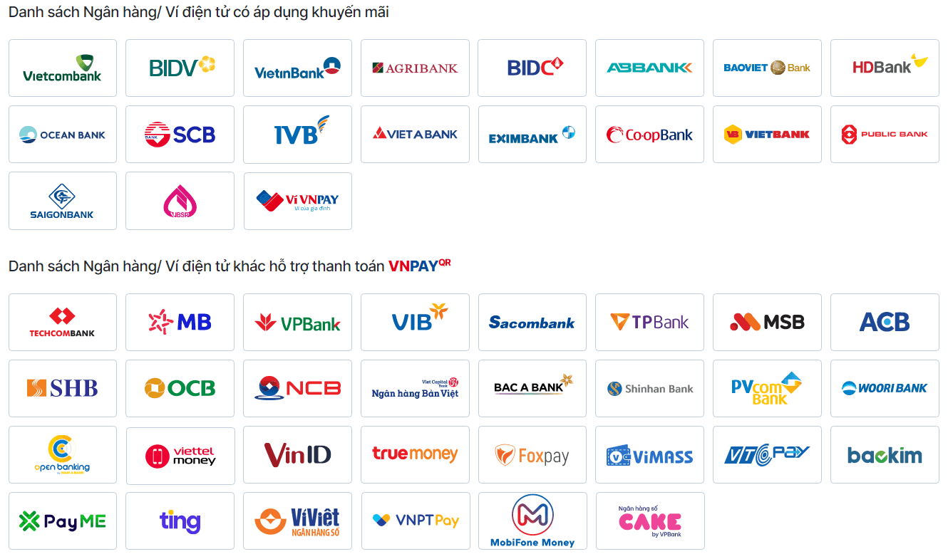Scan VNPAY-QR code
